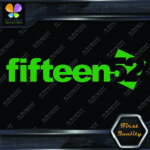 Compatible Fifteen 52 Wheels 15 Rims JDM Tuning Racing Vinyl Decals Stickers - Image 12