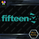 Compatible Fifteen 52 Wheels 15 Rims JDM Tuning Racing Vinyl Decals Stickers - Image 15