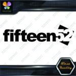 Compatible Fifteen 52 Wheels 15 Rims JDM Tuning Racing Vinyl Decals Stickers