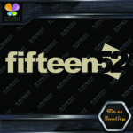 Compatible Fifteen 52 Wheels 15 Rims JDM Tuning Racing Vinyl Decals Stickers - Image 19