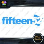 Compatible Fifteen 52 Wheels 15 Rims JDM Tuning Racing Vinyl Decals Stickers - Image 3