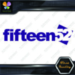 Compatible Fifteen 52 Wheels 15 Rims JDM Tuning Racing Vinyl Decals Stickers - Image 23