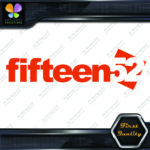 Compatible Fifteen 52 Wheels 15 Rims JDM Tuning Racing Vinyl Decals Stickers - Image 5