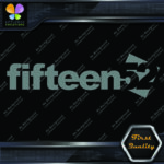 Compatible Fifteen 52 Wheels 15 Rims JDM Tuning Racing Vinyl Decals Stickers - Image 6