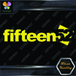 Compatible Fifteen 52 Wheels 15 Rims JDM Tuning Racing Vinyl Decals Stickers - Image 7