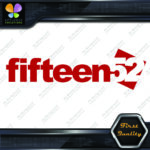 Compatible Fifteen 52 Wheels 15 Rims JDM Tuning Racing Vinyl Decals Stickers - Image 9