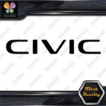 Compatible Honda Civic Modern Logo Cars Tuning Racing JDM Vinyl Decals Stickers - Image 3