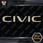 Compatible Honda Civic Modern Logo Cars Tuning Racing JDM Vinyl Decals Stickers - Image 23