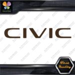 Compatible Honda Civic Modern Logo Cars Tuning Racing JDM Vinyl Decals Stickers - Image 24