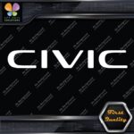 Compatible Honda Civic Modern Logo Cars Tuning Racing JDM Vinyl Decals Stickers - Image 5