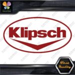 Compatible Klipsch Speakers Audio Vintage Oval Logo Vinyl Decals Stickers - Image 11