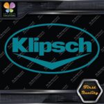Compatible Klipsch Speakers Audio Vintage Oval Logo Vinyl Decals Stickers - Image 13