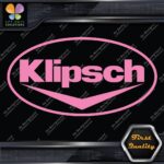 Compatible Klipsch Speakers Audio Vintage Oval Logo Vinyl Decals Stickers - Image 20