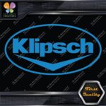 Compatible Klipsch Speakers Audio Vintage Oval Logo Vinyl Decals Stickers - Image 4
