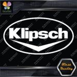 Compatible Klipsch Speakers Audio Vintage Oval Logo Vinyl Decals Stickers - Image 5