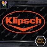 Compatible Klipsch Speakers Audio Vintage Oval Logo Vinyl Decals Stickers - Image 10