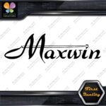 Compatible Maxwin Drums Snares Musical Instruments Logo Vinyl Decals Stickers