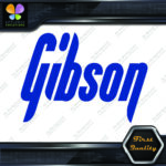 Compatible with Gibson Guitars Straight Modern Instruments Vinyl Decals Stickers - Image 13