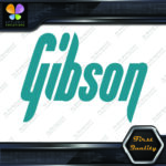 Compatible with Gibson Guitars Straight Modern Instruments Vinyl Decals Stickers - Image 16