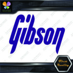 Compatible with Gibson Guitars Straight Modern Instruments Vinyl Decals Stickers - Image 19