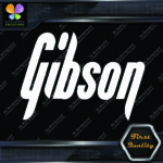 Compatible with Gibson Guitars Straight Modern Instruments Vinyl Decals Stickers - Image 4