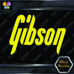 Compatible with Gibson Guitars Straight Modern Instruments Vinyl Decals Stickers - Image 10