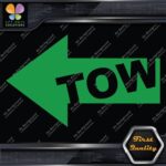 Tow Arrow Pointing Left JDM Tuning Racing Towing Decals Stickers Vinyl - Image 14