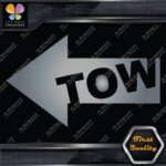 Tow Arrow Pointing Left JDM Tuning Racing Towing Decals Stickers Vinyl - Image 18