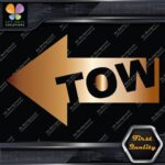 Tow Arrow Pointing Left JDM Tuning Racing Towing Decals Stickers Vinyl - Image 19