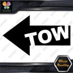 Tow Arrow Pointing Left JDM Tuning Racing Towing Decals Stickers Vinyl - Image 3