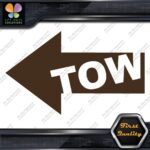 Tow Arrow Pointing Left JDM Tuning Racing Towing Decals Stickers Vinyl - Image 24