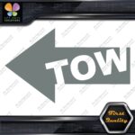Tow Arrow Pointing Left JDM Tuning Racing Towing Decals Stickers Vinyl - Image 5
