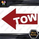 Tow Arrow Pointing Left JDM Tuning Racing Towing Decals Stickers Vinyl - Image 9