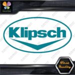 Compatible Klipsch Speakers Audio Vintage Oval Logo Vinyl Decals Stickers - Image 26