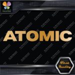 Compatible Atomic Skis Helmet Winter Sports Name Only Decals Stickers Vinyl - Image 17