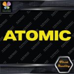 Compatible Atomic Skis Helmet Winter Sports Name Only Decals Stickers Vinyl - Image 6