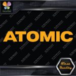 Compatible Atomic Skis Helmet Winter Sports Name Only Decals Stickers Vinyl - Image 7