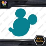 Compatible Mickey Mouse Head Face Profile Silhouette Decals Stickers Vinyl - Image 12