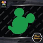 Compatible Mickey Mouse Head Face Profile Silhouette Decals Stickers Vinyl - Image 13