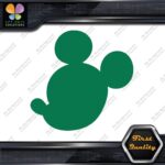 Compatible Mickey Mouse Head Face Profile Silhouette Decals Stickers Vinyl - Image 14