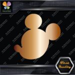 Compatible Mickey Mouse Head Face Profile Silhouette Decals Stickers Vinyl - Image 18