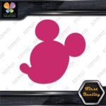 Compatible Mickey Mouse Head Face Profile Silhouette Decals Stickers Vinyl - Image 19