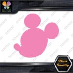 Compatible Mickey Mouse Head Face Profile Silhouette Decals Stickers Vinyl - Image 20