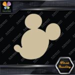 Compatible Mickey Mouse Head Face Profile Silhouette Decals Stickers Vinyl - Image 22