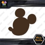 Compatible Mickey Mouse Head Face Profile Silhouette Decals Stickers Vinyl - Image 23