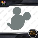 Compatible Mickey Mouse Head Face Profile Silhouette Decals Stickers Vinyl - Image 4