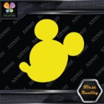 Compatible Mickey Mouse Head Face Profile Silhouette Decals Stickers Vinyl - Image 5