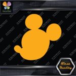 Compatible Mickey Mouse Head Face Profile Silhouette Decals Stickers Vinyl - Image 6