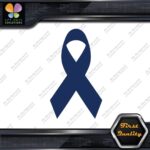 Cancer Awareness Ribbons All Causes All Colors Symbol Logo Vinyl Decals Stickers - Image 12