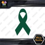 Cancer Awareness Ribbons All Causes All Colors Symbol Logo Vinyl Decals Stickers - Image 16